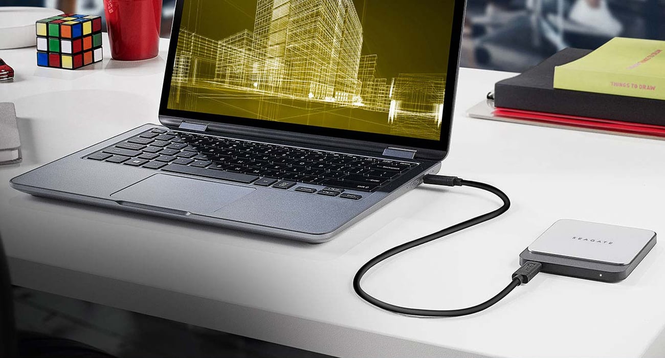 Seagate Fast SSD Elegancki i odporny na wstrząsy