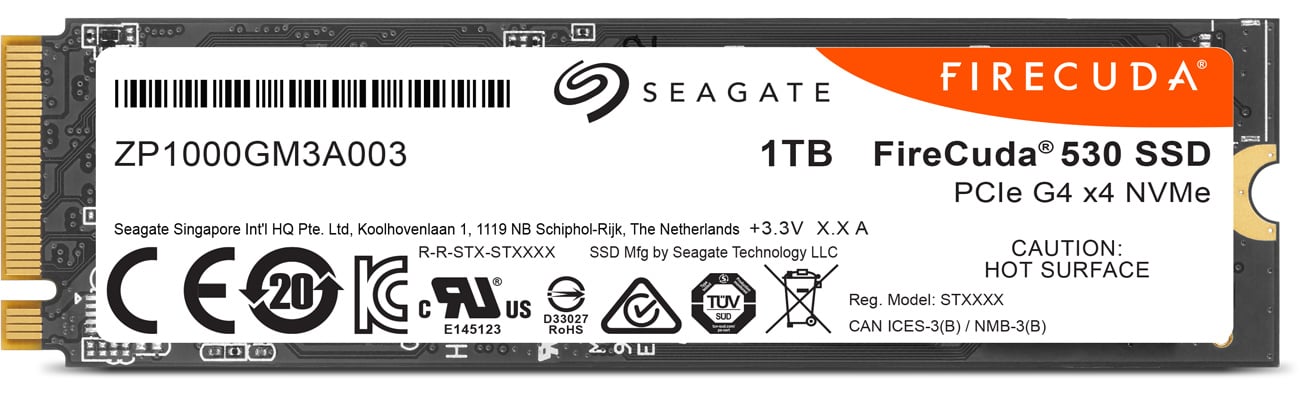 Dysk SSD M.2 Seagate FireCuda 530 1 TB