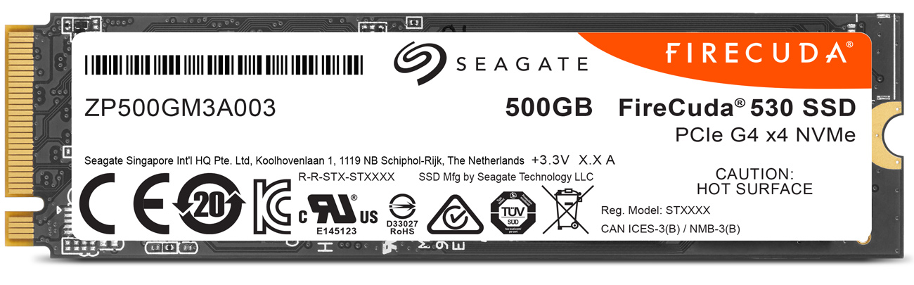 Dysk SSD M.2 Seagate FireCuda 530 500 GB