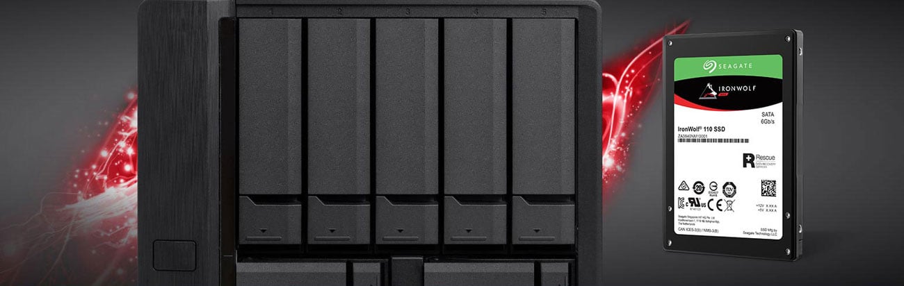 Seagate IronWolf 110 - Zoptymalizowany pod kątem wytrzymałości
