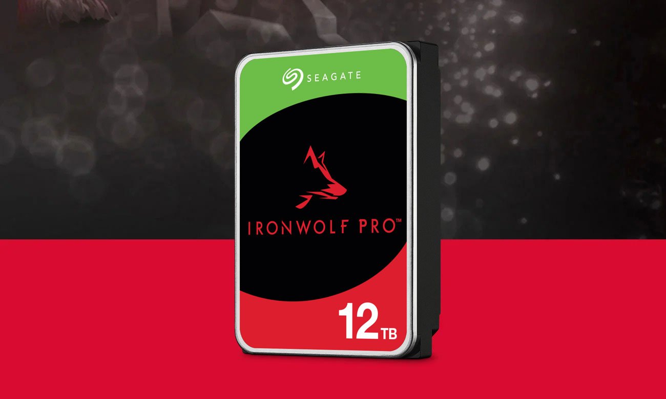 Seagate IronWolf Pro CMR 12 TB 7200obr. 256MB ST12000NT001