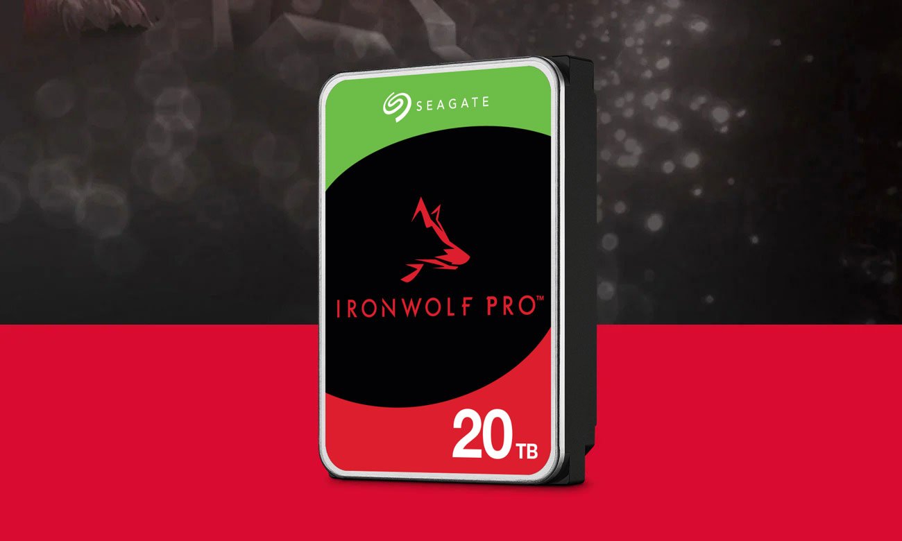 Seagate IRONWOLF PRO CMR 20 TB 7200 U/min 256 MB