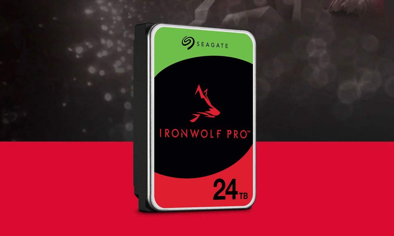 Seagate IronWolf Pro CMR 24 TB 7200 U/min 512 MB ST24000NT002