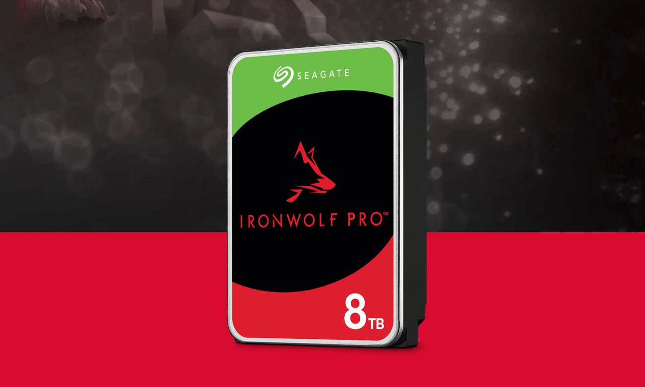 Seagate IronWolf Pro CMR 8 TB 7200 U/min 256MB ST8000NT001