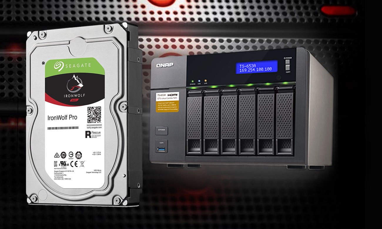 Seagate IronWolf Pro 6TB Wytrzymałość, niezawodność, sprawność