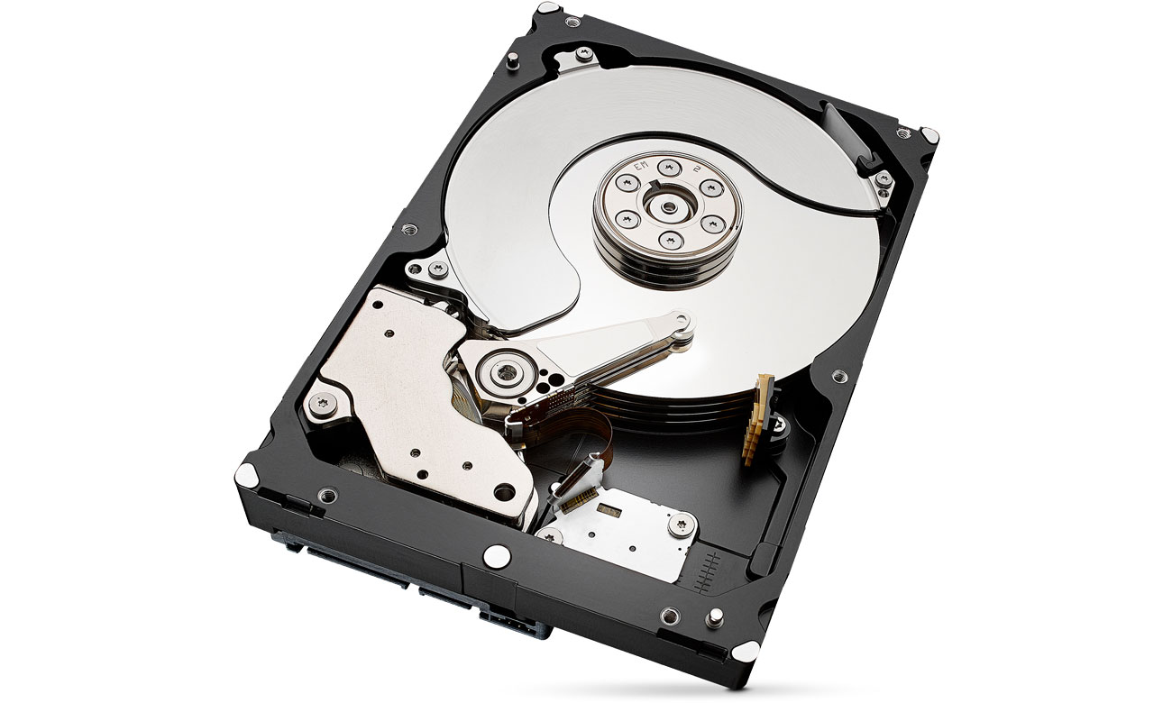Seagate IRONWOLF wnętrze dysku