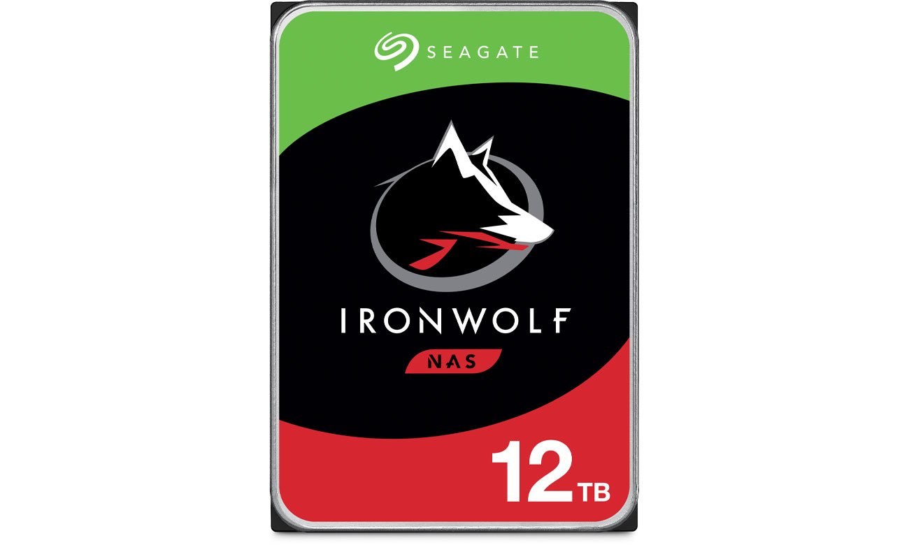 Dysk HDD Seagate IRONWOLF 12TB 7200obr. 256MB ST12000VN0008