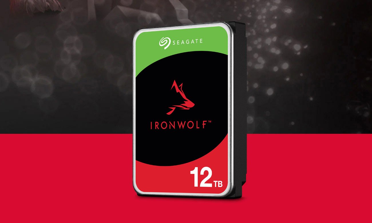 Seagate IRONWOLF 12TB 7200obr. 256MB ST12000VN0008