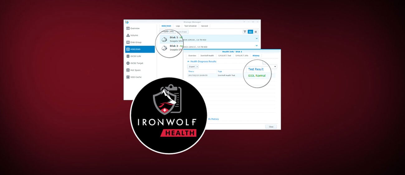 IronWolf Управление здоровьем