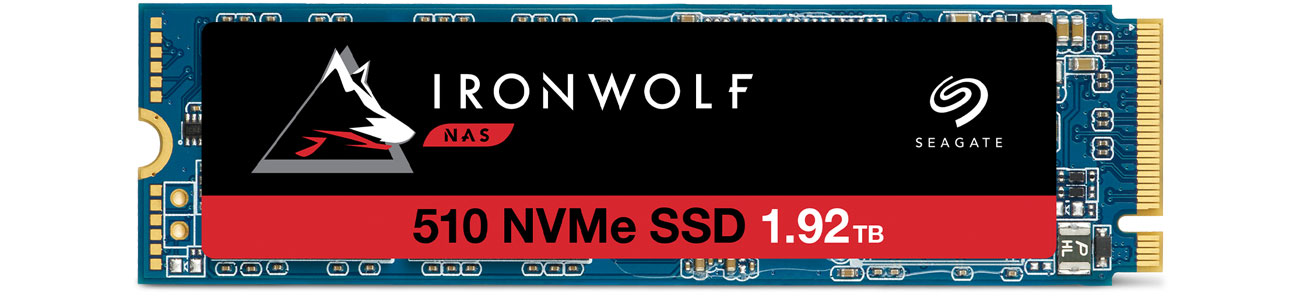 Dysk SSD Seagate 1.92TB M.2 PCIe NVMe Ironwolf 510 ZP1920NM30011