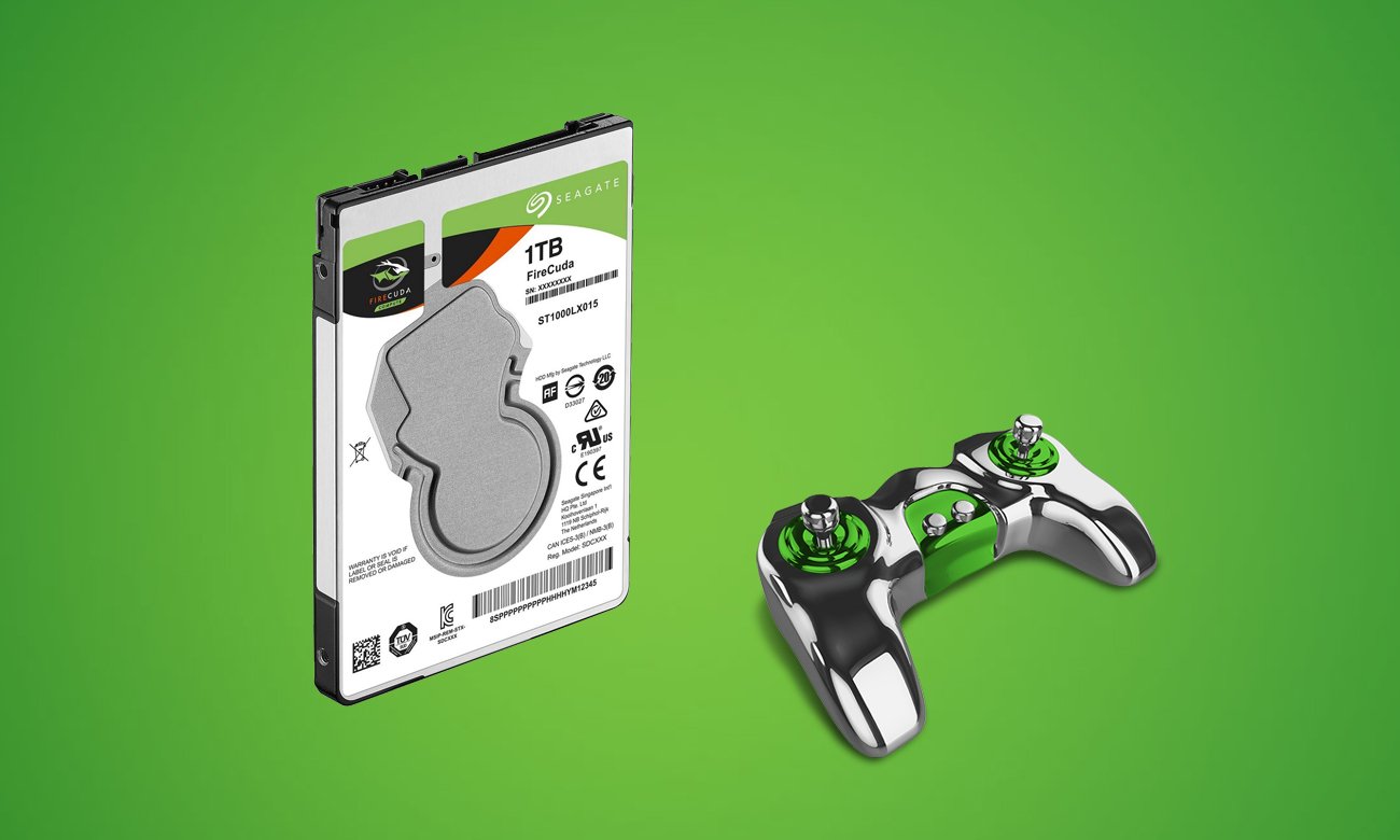 Seagate 1TB SSHD FireCuda do gier