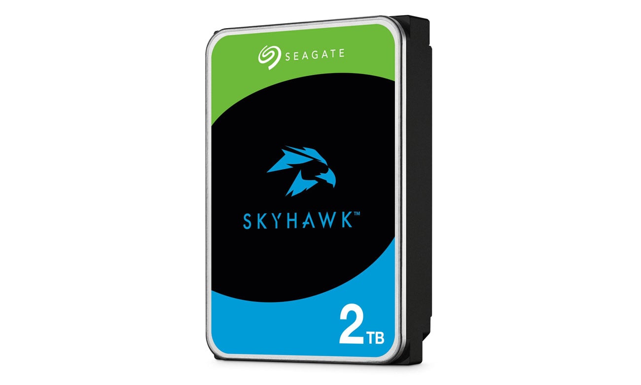 Dysk HDD Seagate SKYHAWK 2 TB 5900 obr. 256MB ST2000VX017