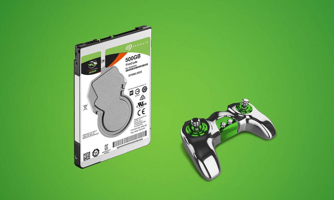 Seagate 500GB SSHD FireCuda do gier