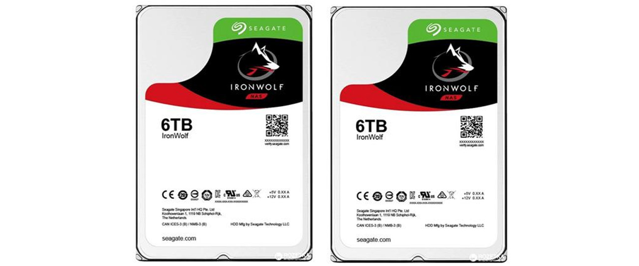 Dwa dyski Seagate 4TB 5900obr. 64MB IronWolf