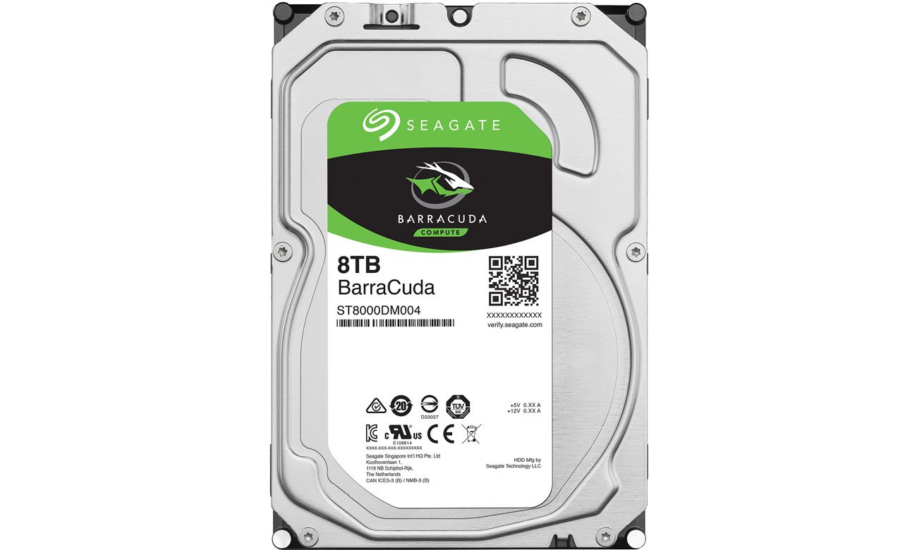 Dysk HDD Seagate 8TB 5400obr 256MB Barracuda ST8000DM004