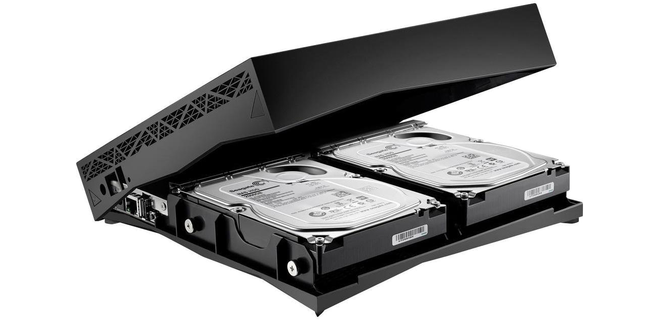 Seagate Personal Cloud 2-bay widok wnętrza