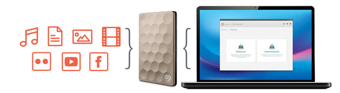 Seagate Backup Plus Ultra Slim - Seagate Dashboard