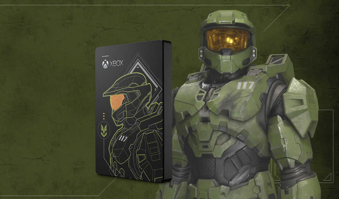 Dysk Seagate Game Drive 2TB Halo: Master Chief LE do konsoli Xbox