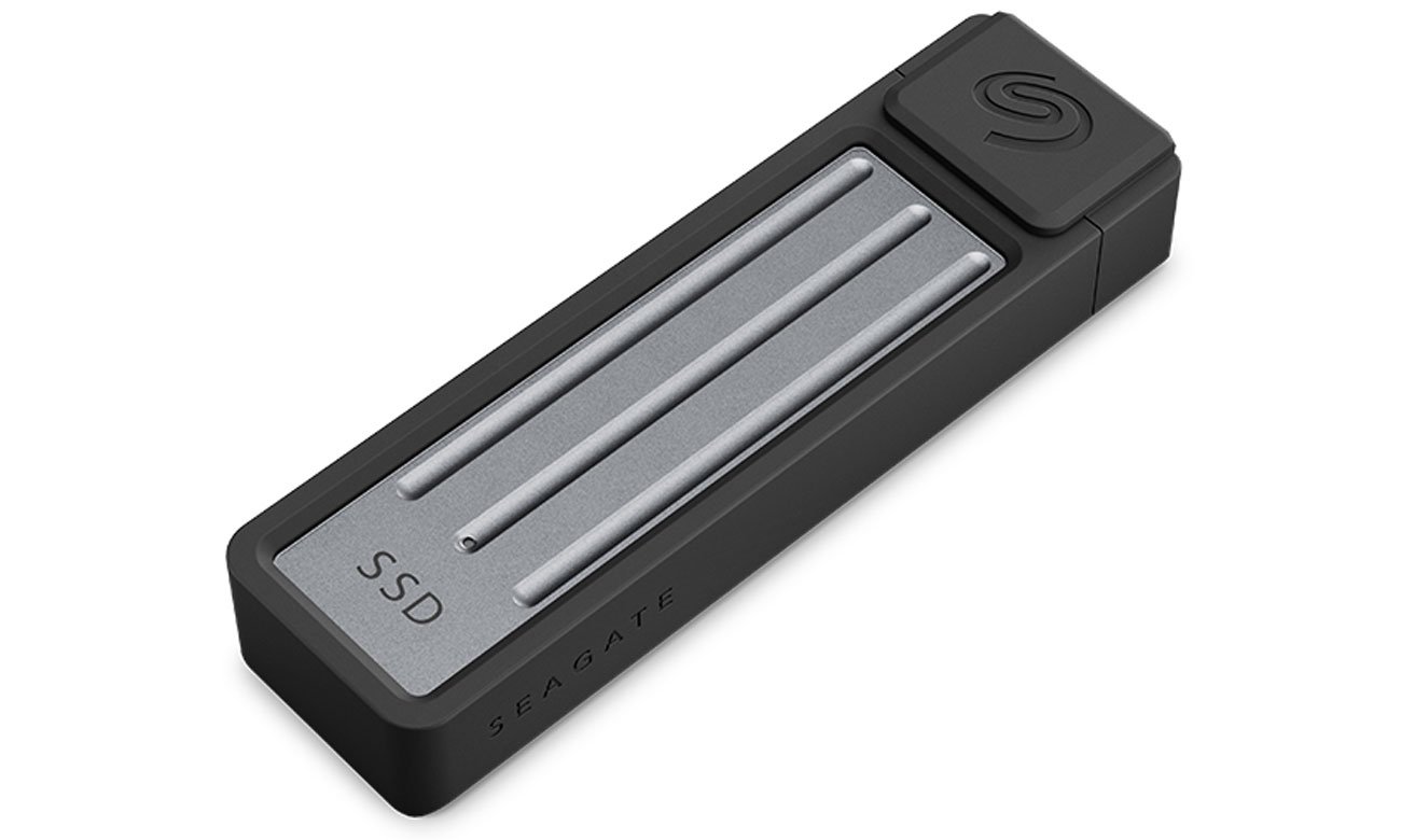 Dysk zewnętrzny Seagate Ultra Compact SSD - Widok ogólny w etui