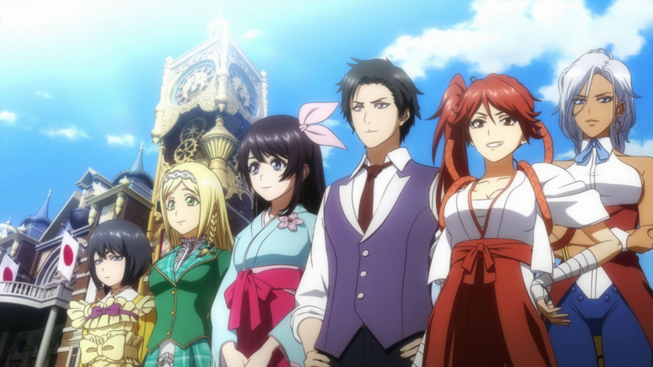 Sakura Wars - Rysowany styl anime