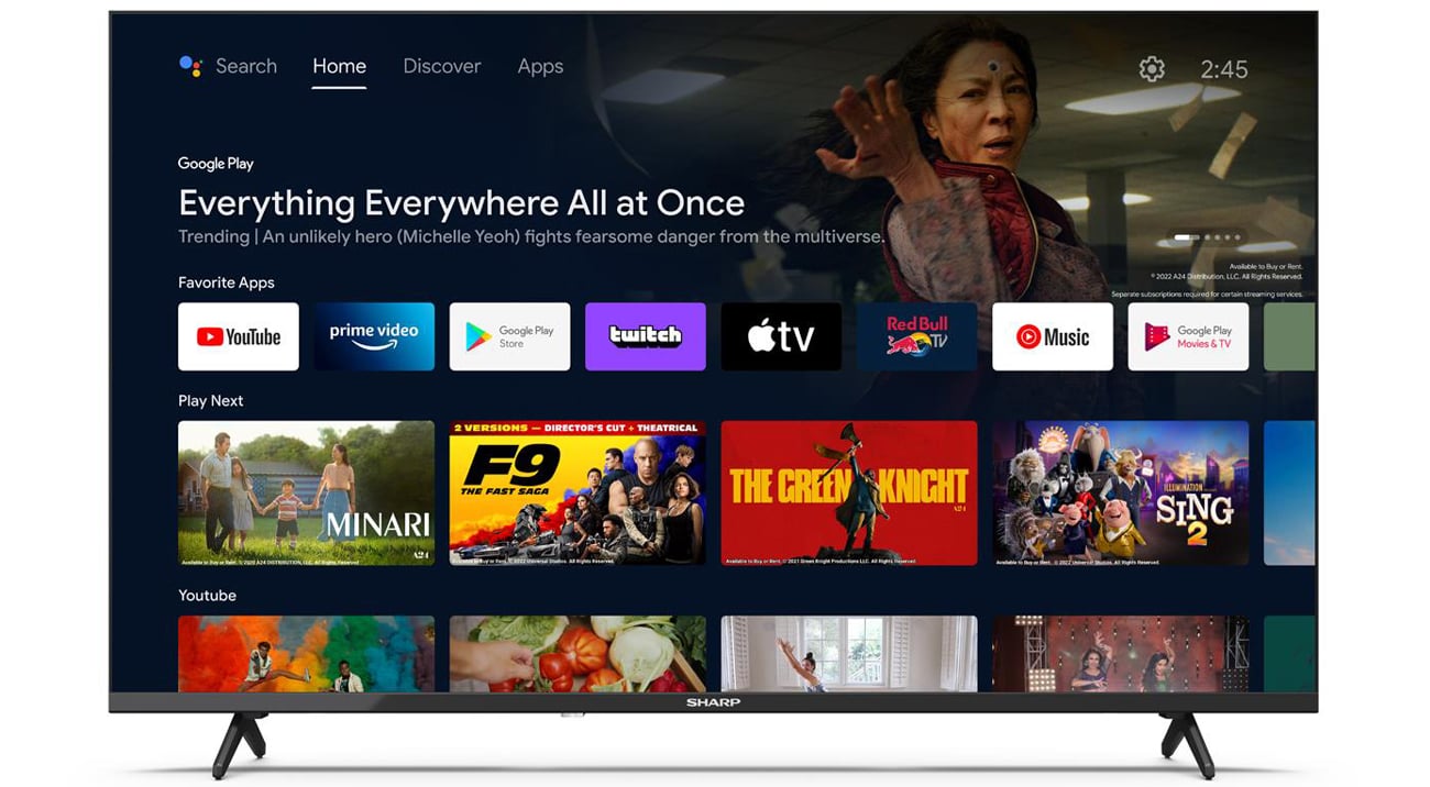 Sharp 40FH2EA Android TV