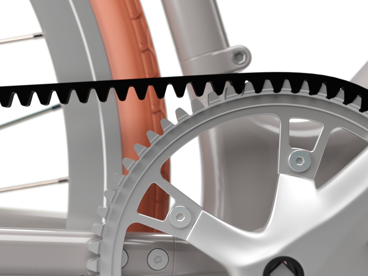 Hybrydowy rower elektryczny Sharp RS08EB - Karbonowy pasek zębaty Gates Belt Drive CDN