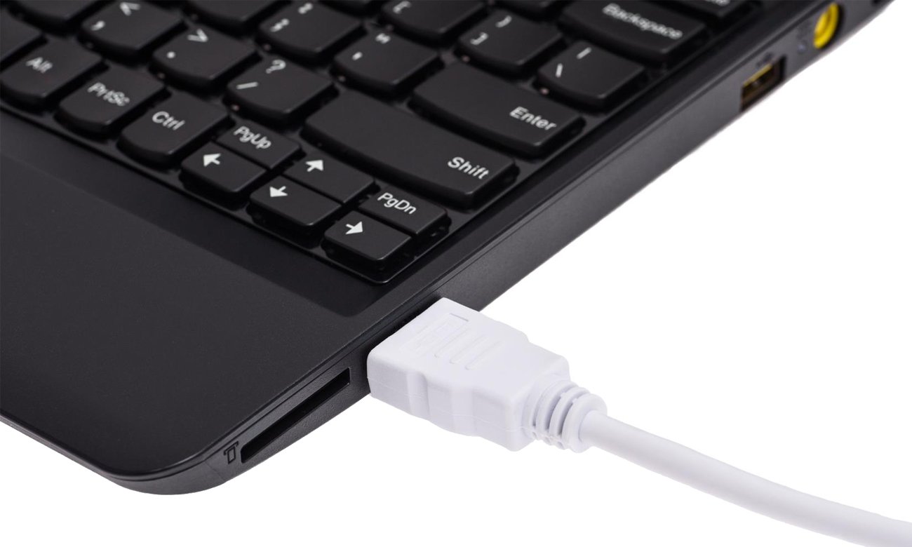 Kabel HDMI SHIRU HDMI-HDMI 3m biały do monitora, konsoli CH-103 white