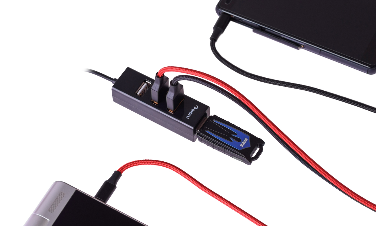 SHIRU HUB 4xUSB SHU-01