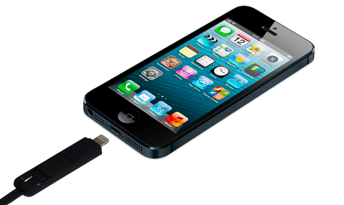 Kabel USB SHIRU MicroUSB / Lightning 2w1 SML-01