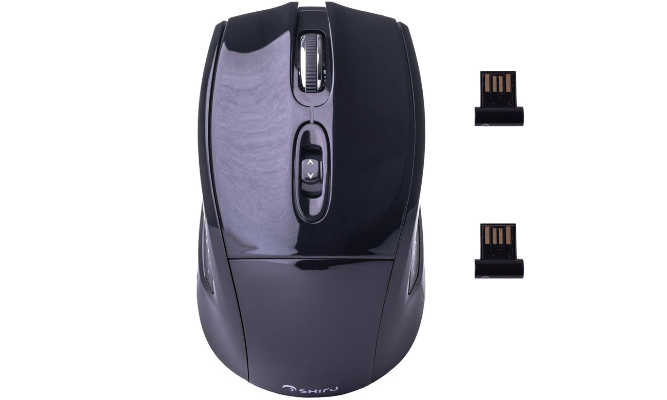 SHIRU Wireless Silent Mouse odbiorniki nano