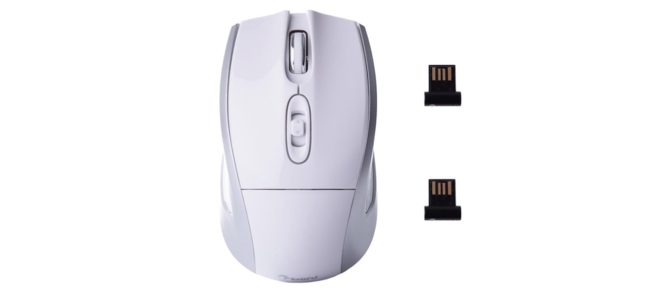 SHIRU Wireless Silent Mouse Nano Odbiorniki