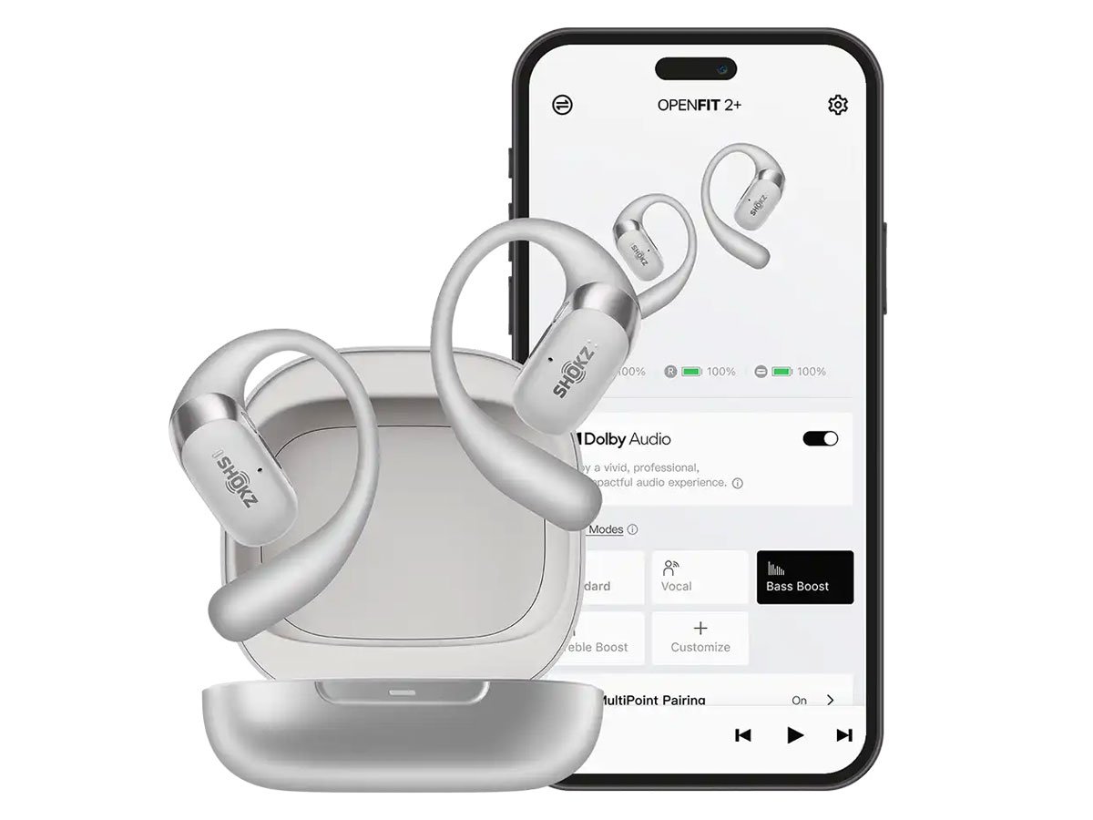 Słuchawki bezprzewodowe Shokz OpenFit 2+ - Aplikacja mobilna