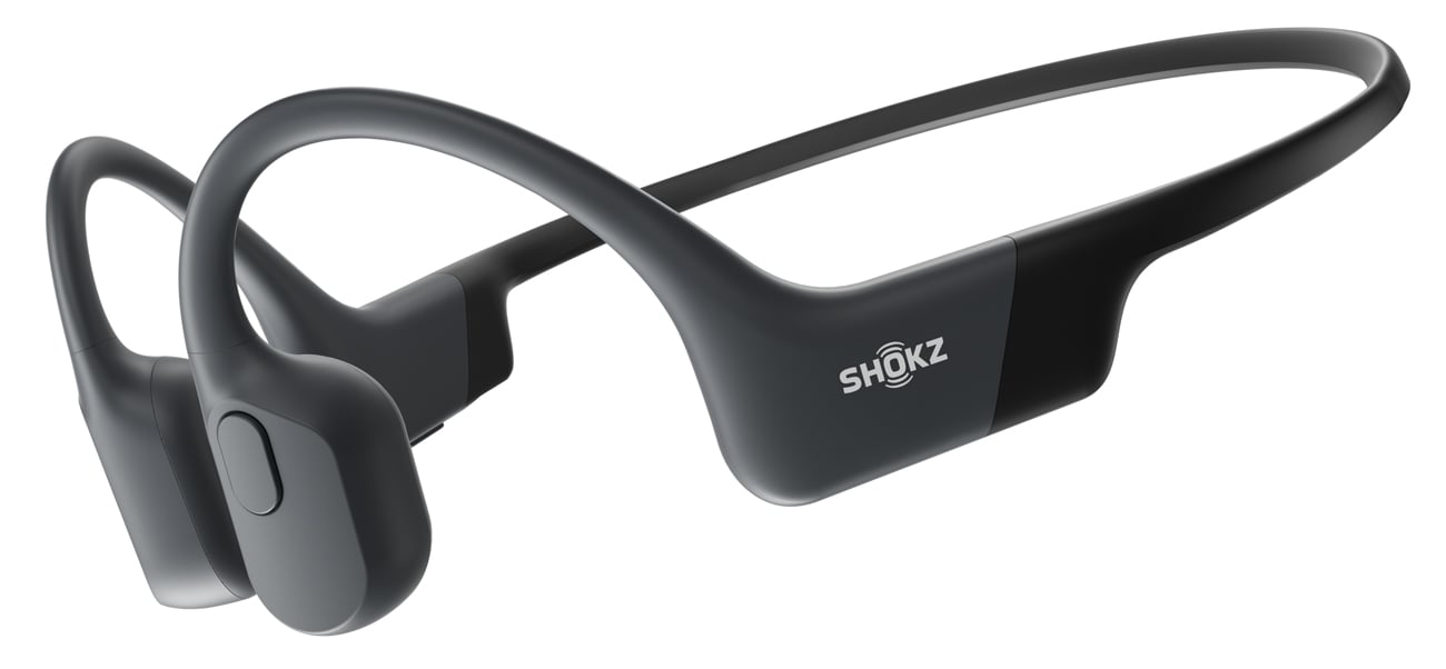 Słuchawki bezprzewodowe Shokz OpenRun USB-C Czarne - Widok ogólny