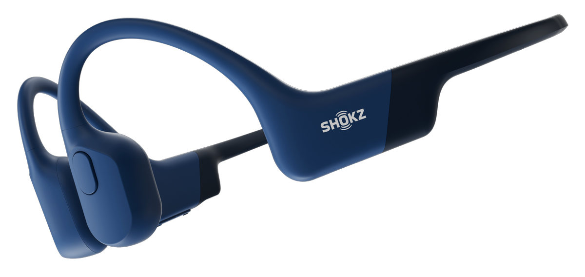 Słuchawki bezprzewodowe Shokz OpenRun USB-C Niebieskie - Widok ogólny