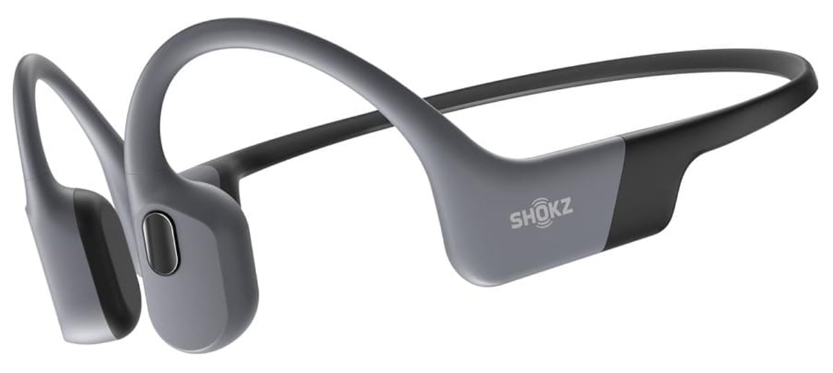 Słuchawki bezprzewodowe Shokz OpenSwim Pro Szare - Widok ogólny