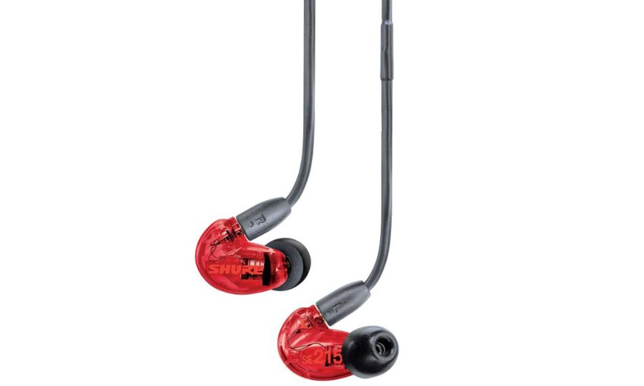Shure Słuchawki SE215SPE-RD-EFS czerwone