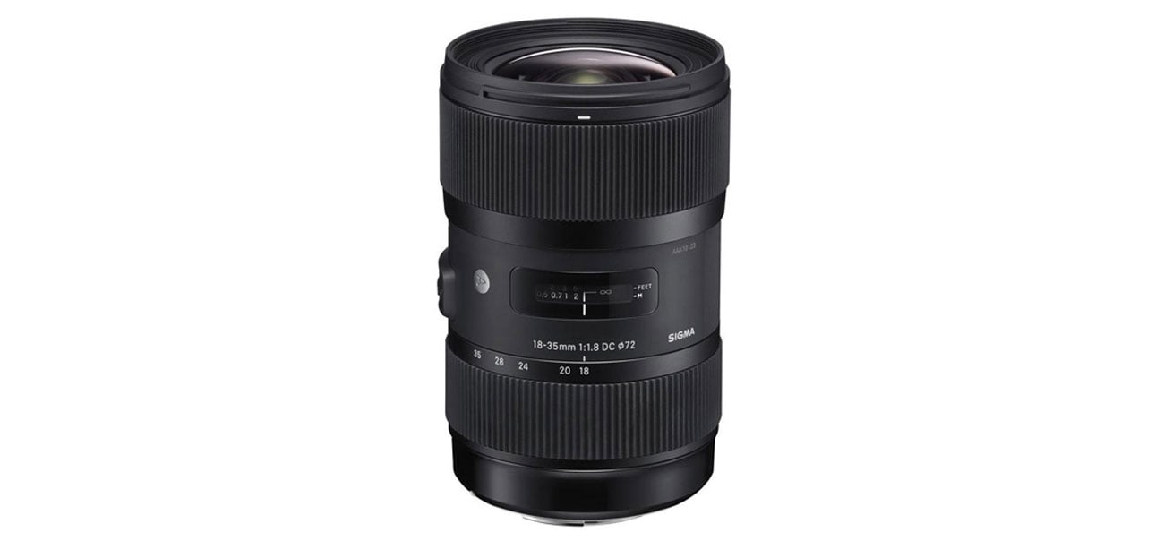 Obiektyw Sigma 18-35 f/1.8 A DC HSM Nikon konstrukcja optyczna nowej generacji