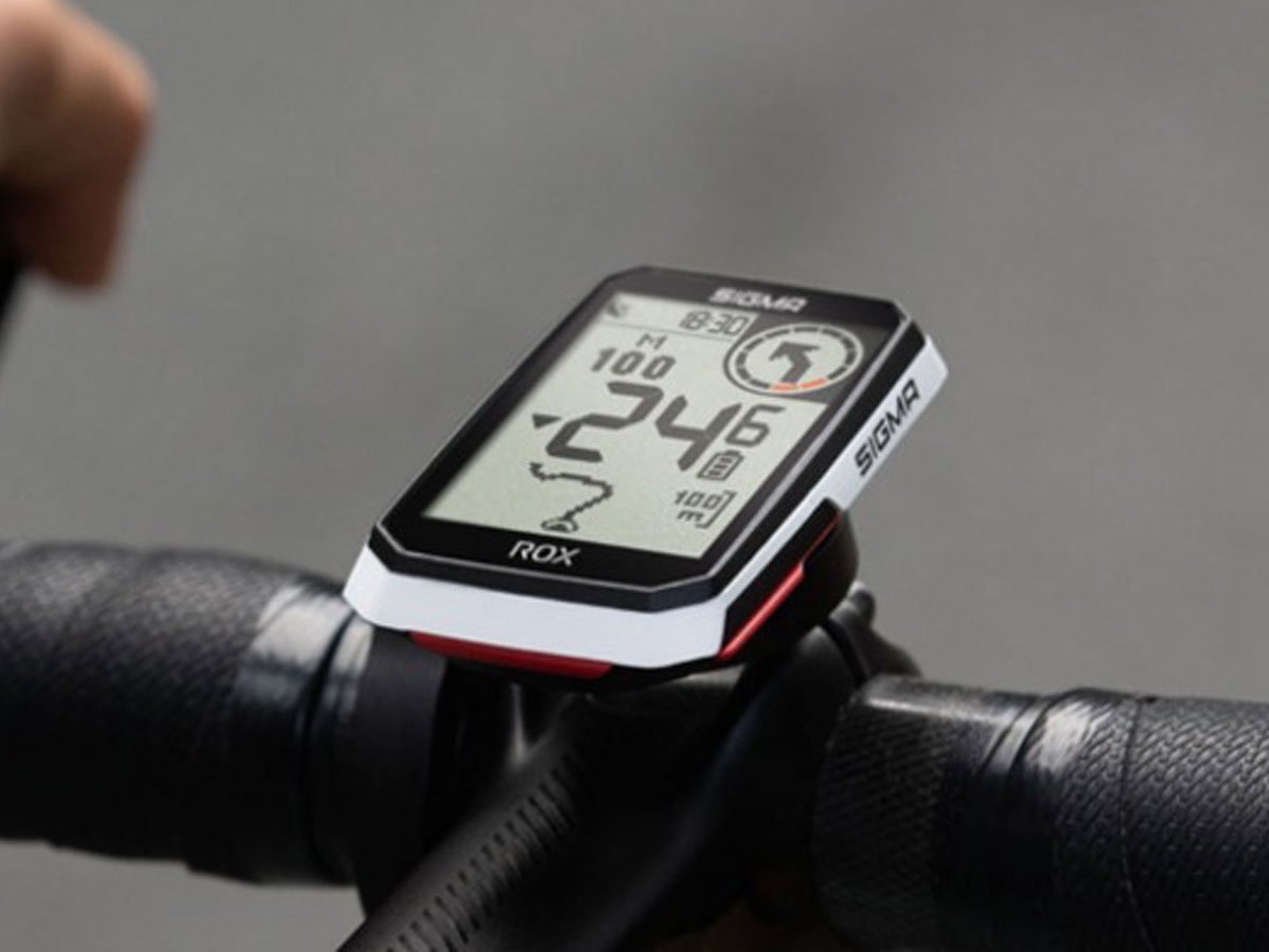 Komputer rowerowy Sigma Sport ROX 4.0 ENDURANCE Biały - Grafika lifestyle