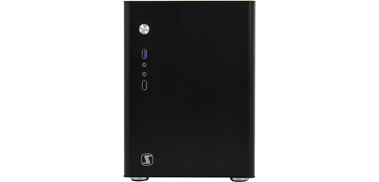 SilentiumPC Brutus Q20 Black widok z przodu