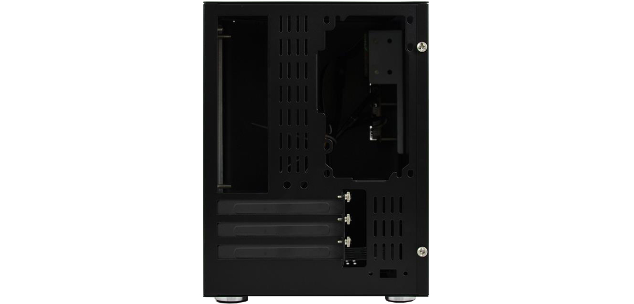 SilentiumPC Brutus Q20 Black widok z tyłu