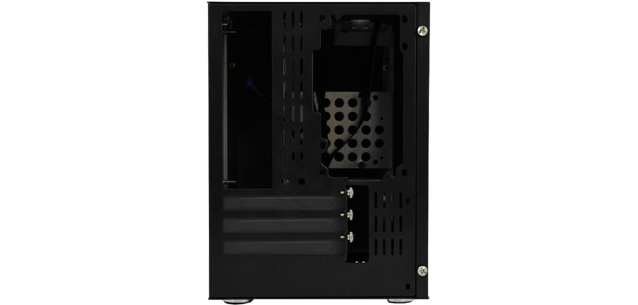 SilentiumPC Brutus Q30 Black widok z tyłu