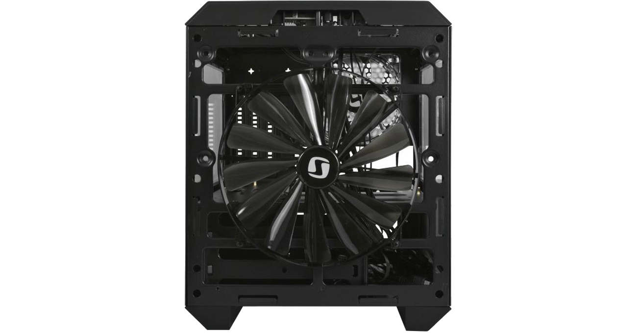 SilentiumPC Alea S25W Pure Black wentylatory