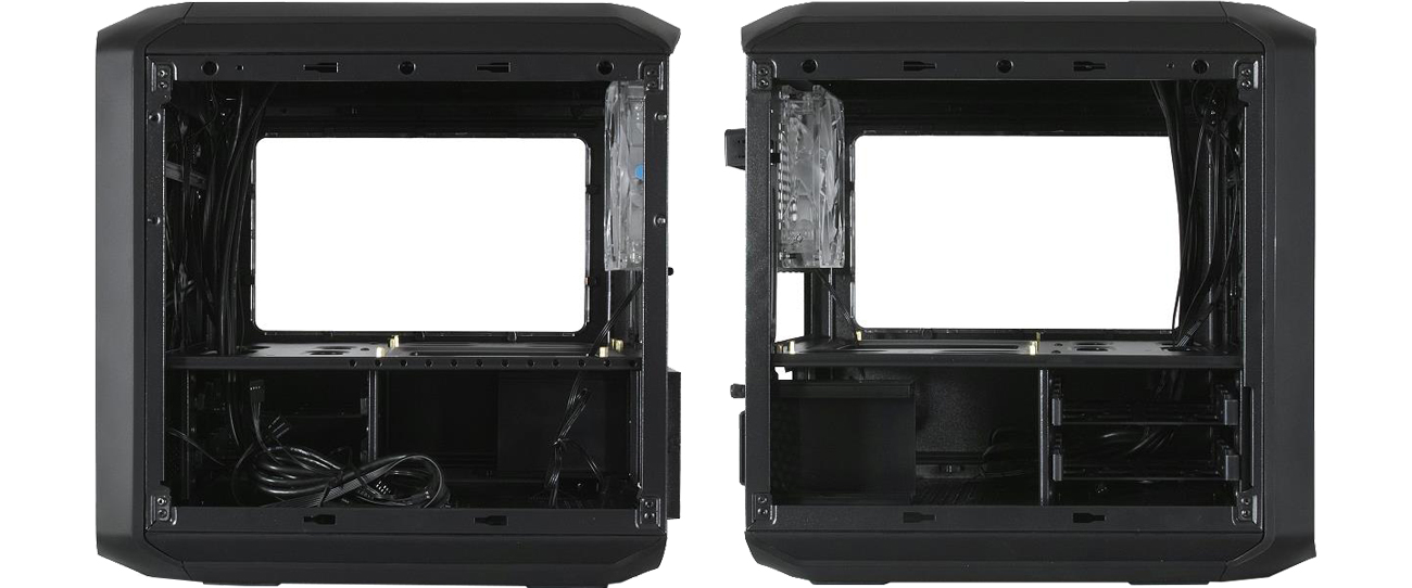 SilentiumPC Alea S35W Pure Black widok wnętrza