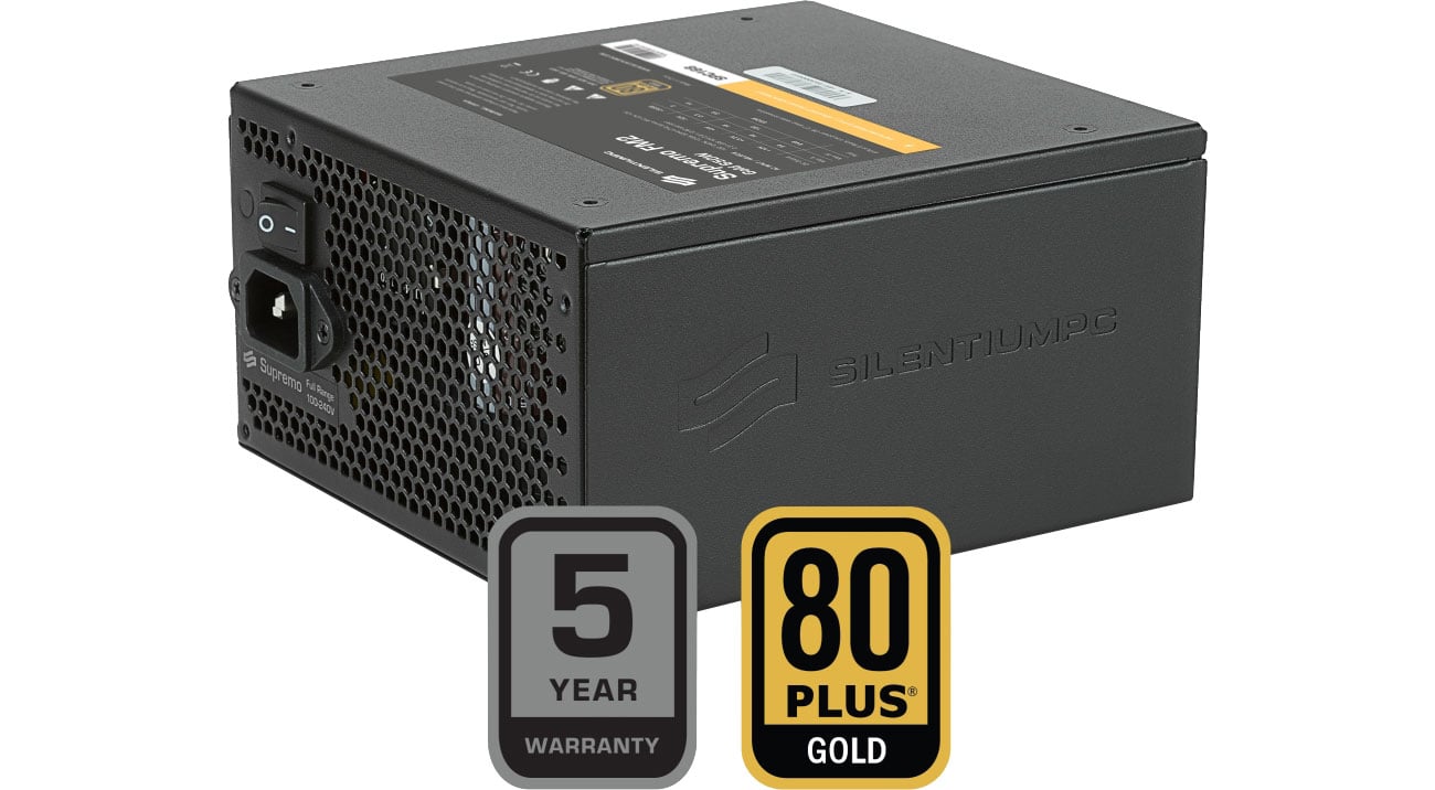 SilentiumPC 650W Supremo FM2 Gold certyfikat 80 Plus Gold