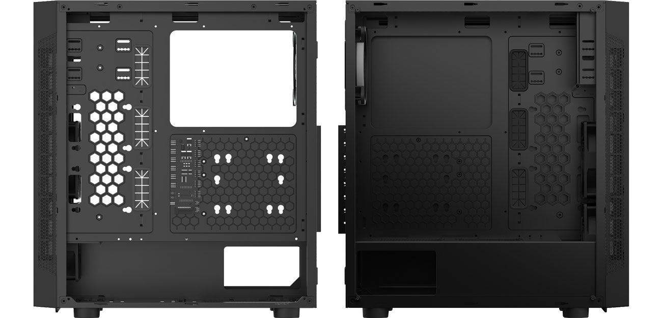 SilentiumPC Armis AR5 TG RGB SPC211 Wnętrze