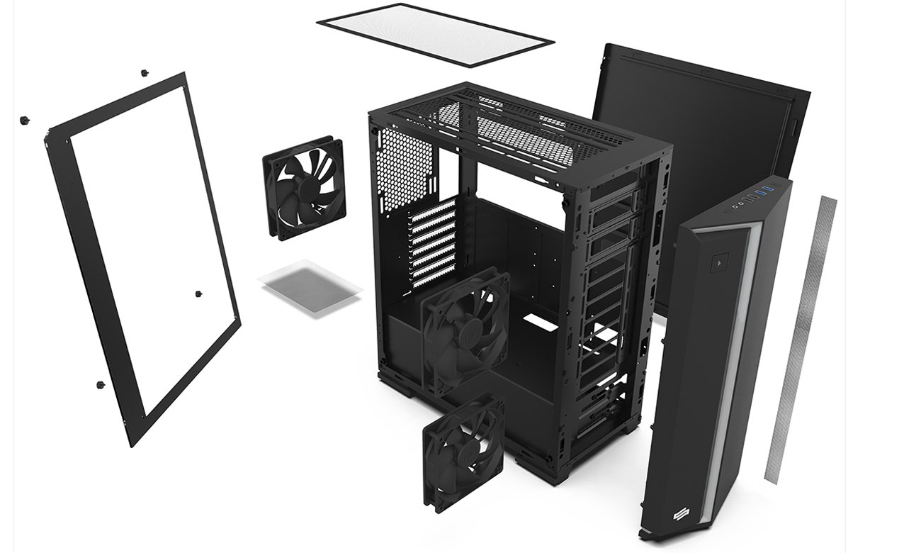 SilentiumPC Gladius GD6 TG ARGB