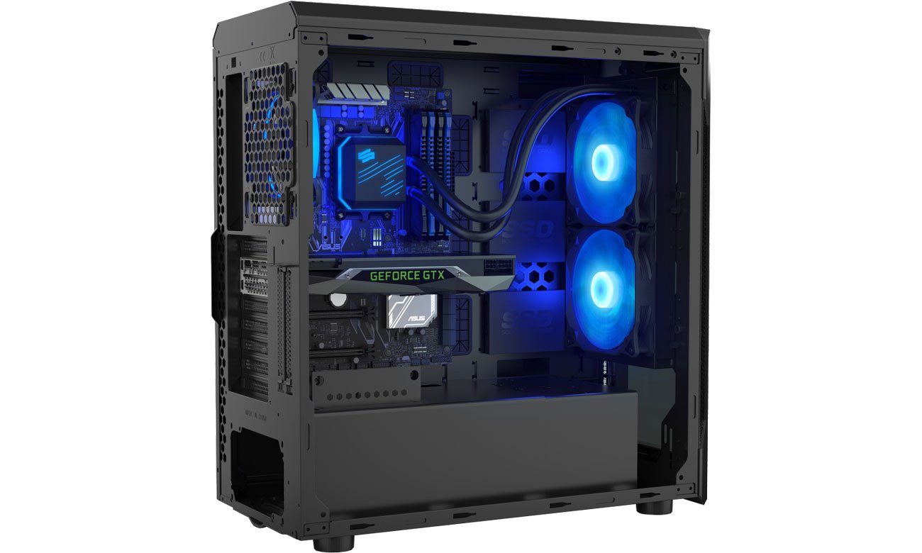 SilentiumPC Navis RGB 280 w obudowie