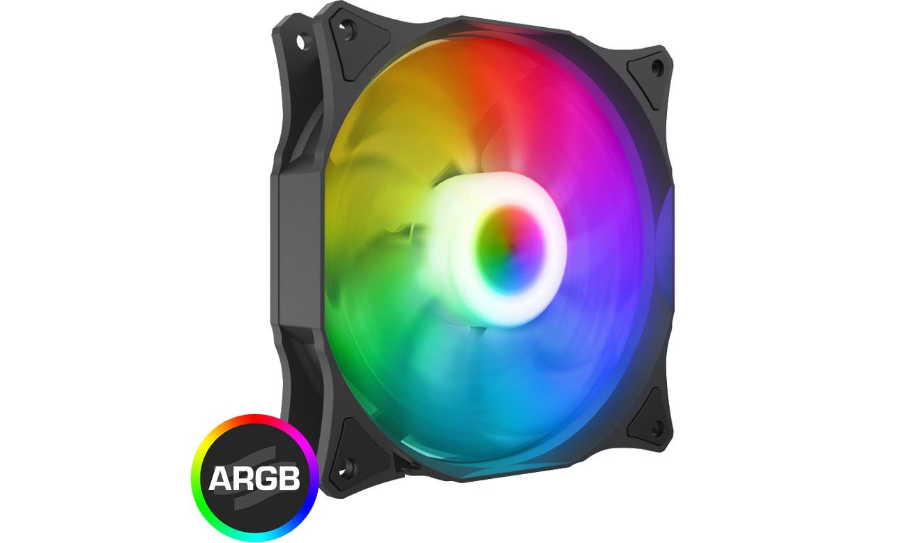 SilentiumPC Stella HP ARGB 120 PWM - Podświetlenie LED