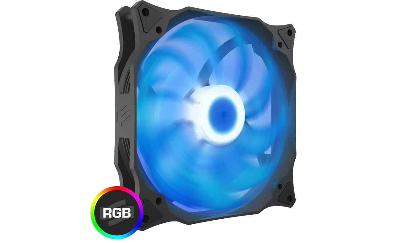 SilentiumPC Stella HP RGB 140 PWM - Podświetlenie LED