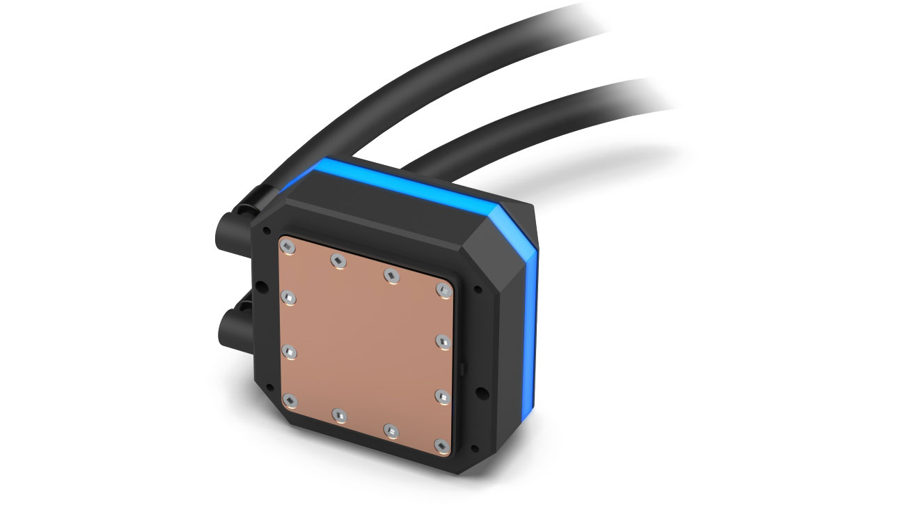 SilentiumPC Navis RGB 360 - Miedziany blok wodny